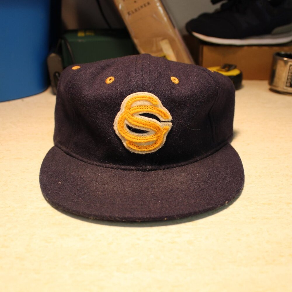Ebbets Field Flannels Santa Clara SC Vintage Ballcap - EUC - Wool